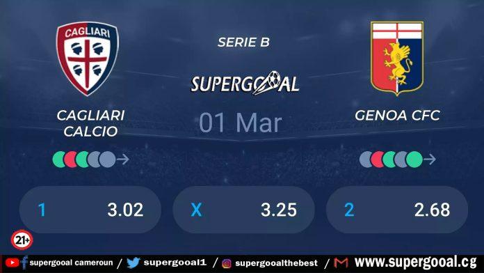 AS CAGLIARI CALCIO FAIT HONNEUR A GENOA CFC EN SERIE B | Supergooal Sport