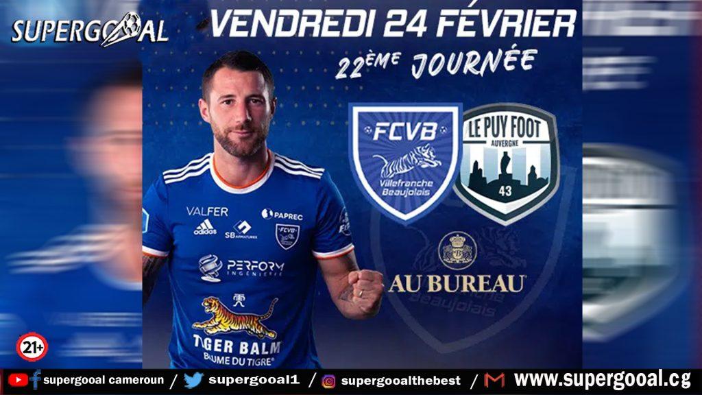 FC VILLEFRANCHE BEAUJOLOIS – LE PUY FOOT 43 AUVERGNE