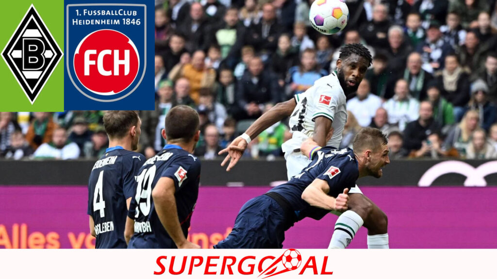 BORUSSIA MONCHENGLADBACH – 1. FC HEIDENHEIM