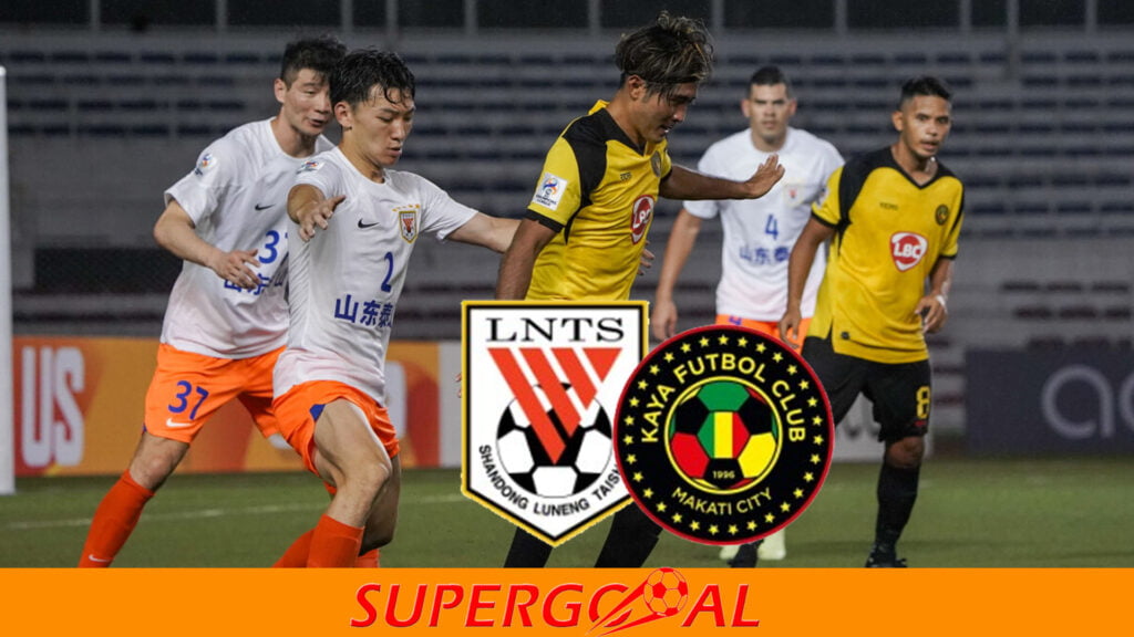 SHANDONG TAISHAN FC – KAYA FC LLOILO