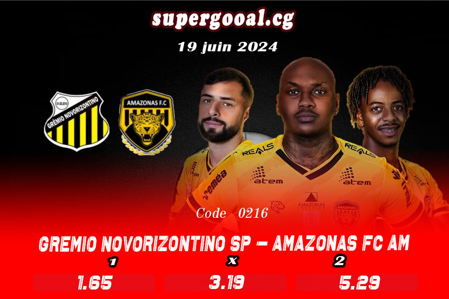 GREMIO NOVORIZONTINO SP – AMAZONAS FC AM