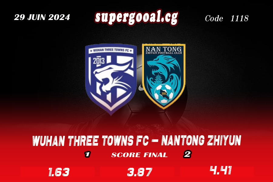 WUHAN THREE TOWNS FC – NANTONG ZHIYUN