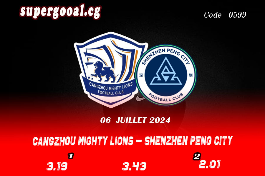 CANGZHOU MIGHTY LIONS – SHENZHEN PENG CITY