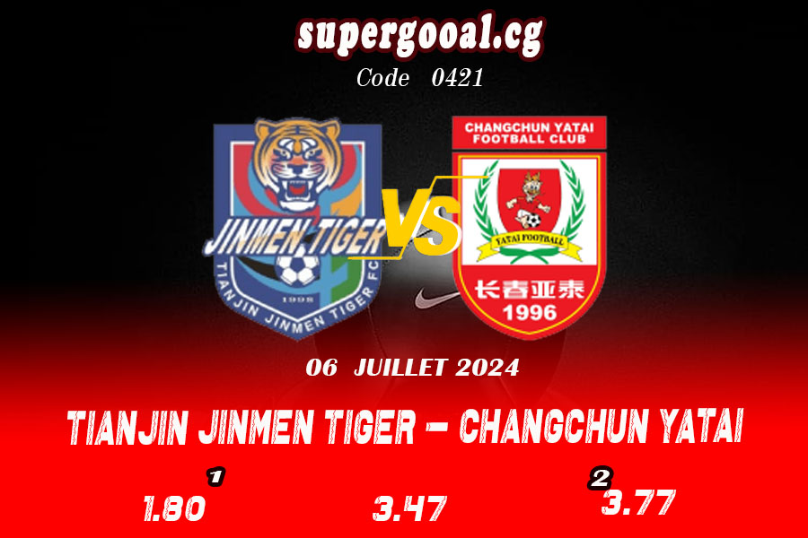 TIANJIN JINMEN TIGER – CHANGCHUN YATAI