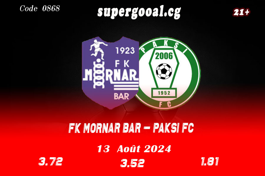 FK MORNAR BAR – PAKSI FC