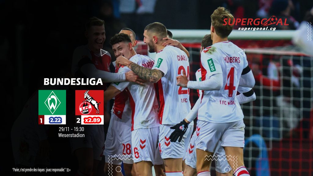 WERDER BREMEN – 1.FC COLOGNE