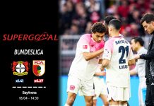 Bayer Leverkusen attend FC Augsburg en Bundesliga
