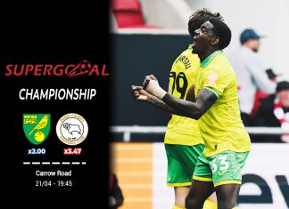 Norwich City accueille Derby County en Championship